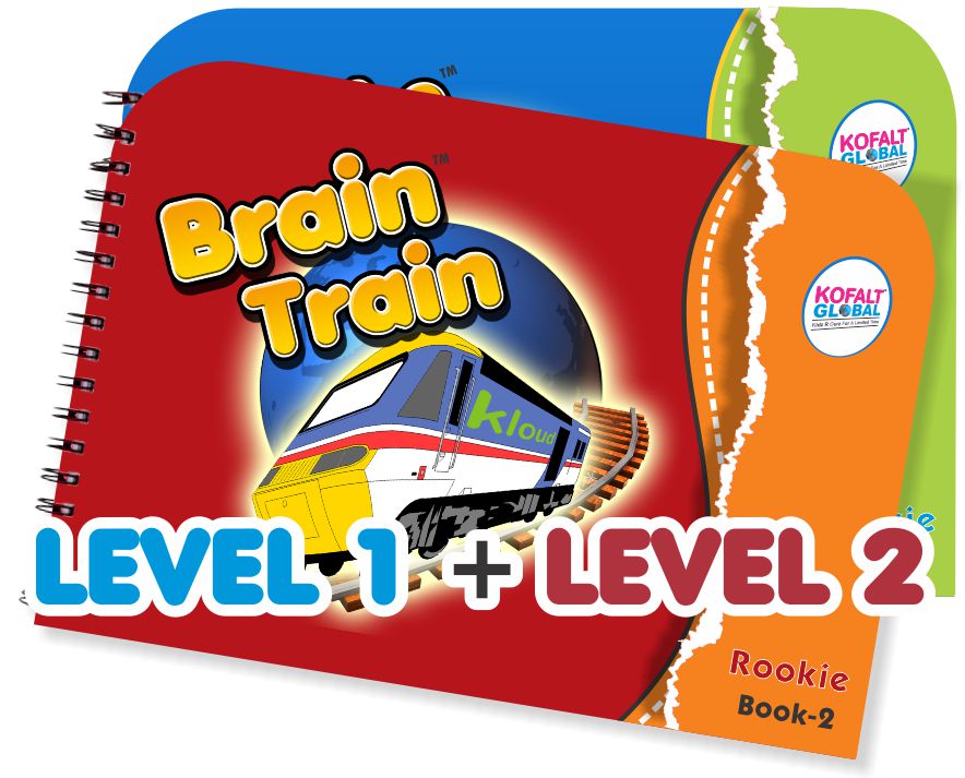 Combo Brain Train Junior Book One + Book Two